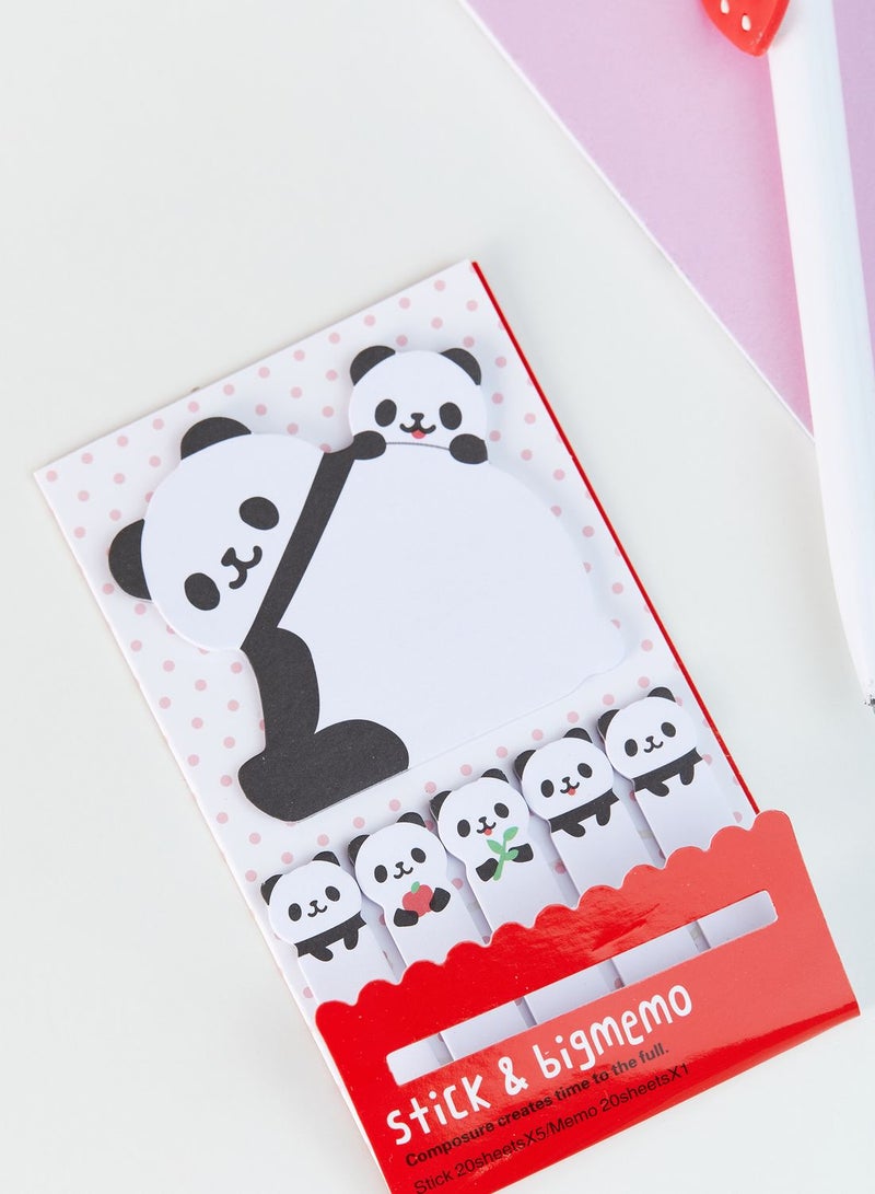 Panda Memo Pads Multicolour - v1628153591/N49785567A_1