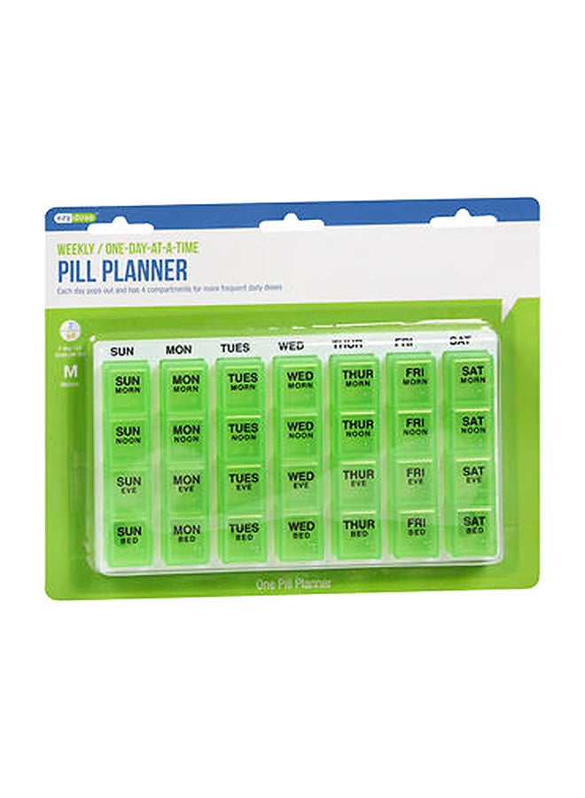 Apothecary Ezy Dose Weekly / One-Day-At-A-Time Medication Organizer - Assorted  - Image 2