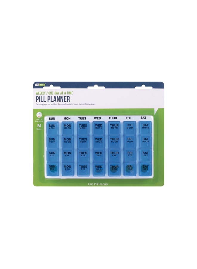 Apothecary Ezy Dose Weekly / One-Day-At-A-Time Medication Organizer - Assorted  - Image 3