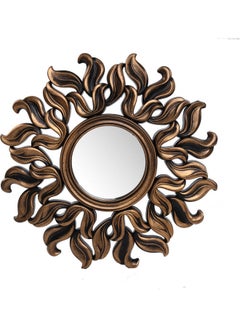 3-Piece Mirrored Wall Accent Set Brown/White - v1628154983/N49790219A_2