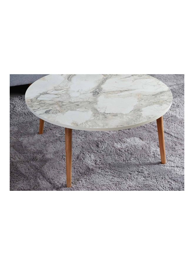 Pan Home Marnus Elegant Coffee Table Grey/Brown - Image 4