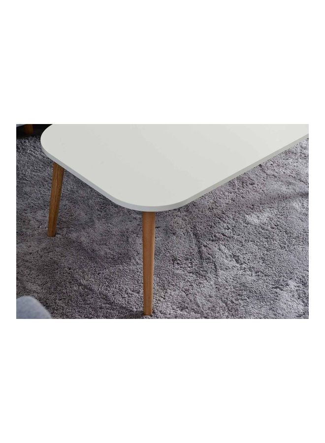 Pan Home Pattinson Stylish Coffee Table White/Beige Cream 108 x 59x 40cm - Image 4