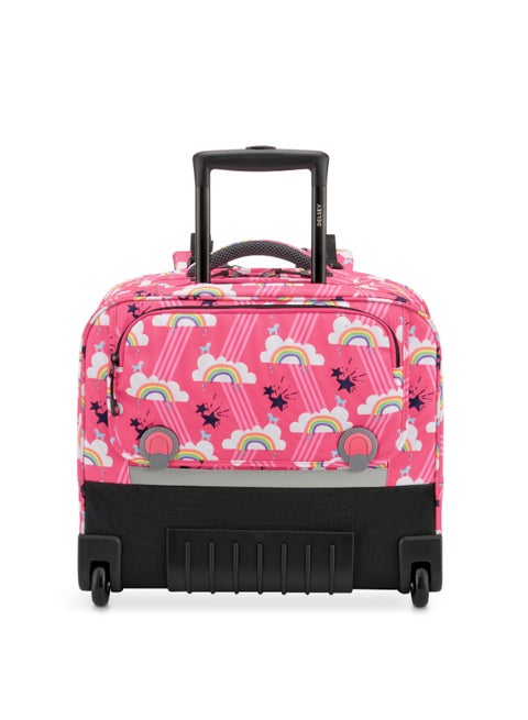 Ergonomic Horizontal Kids Trolley Backpack Multicolour