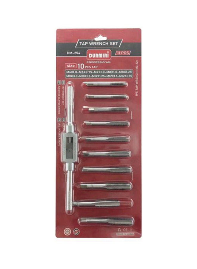DURMIRI - Tap Wrench Set 11Pcs Silver - Image 1