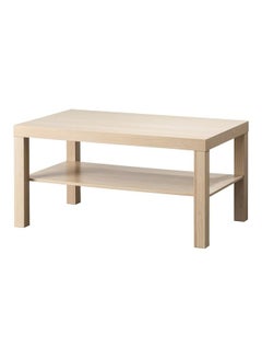 WK Stained Oak Effect Coffee Table Beige  - Image 1