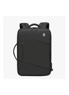 Business Travel Backpack Laptop Bag With USB Port Black - v1628165543/N49698607A_1