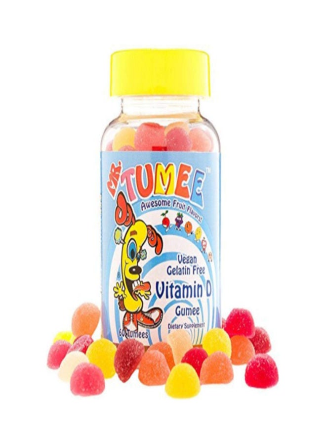 MR.TUMEE Gelatin Free Vitamin D Gumee - Image 1