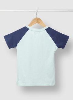 Girls Comfortable Stylish T-Shirt Blue - v1628166446/N45998797V_2