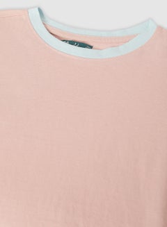RAHA Girls Comfortable Long Sleeve T-Shirt Green/Pink  - Image 3
