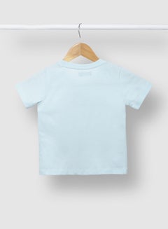 RAHA Boys Pure Cotton Comfortable Stylish T-Shirt Orange / green  - Image 2