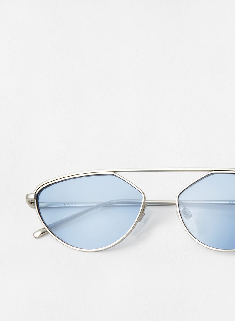 DKNY Women's UV Protection Cat Eye Sunglasses - Lens Size: 55 mm - Image 4