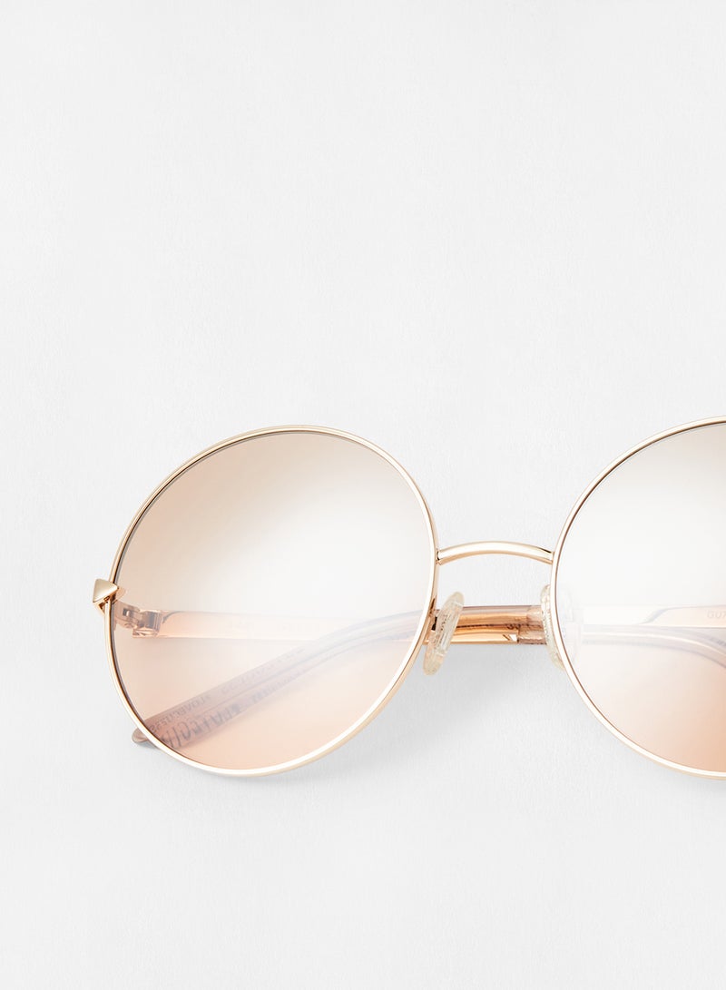 جس نظارة شمسية بإطار مستدير وعدسة مقاس 59 مم للنساء - Image 4