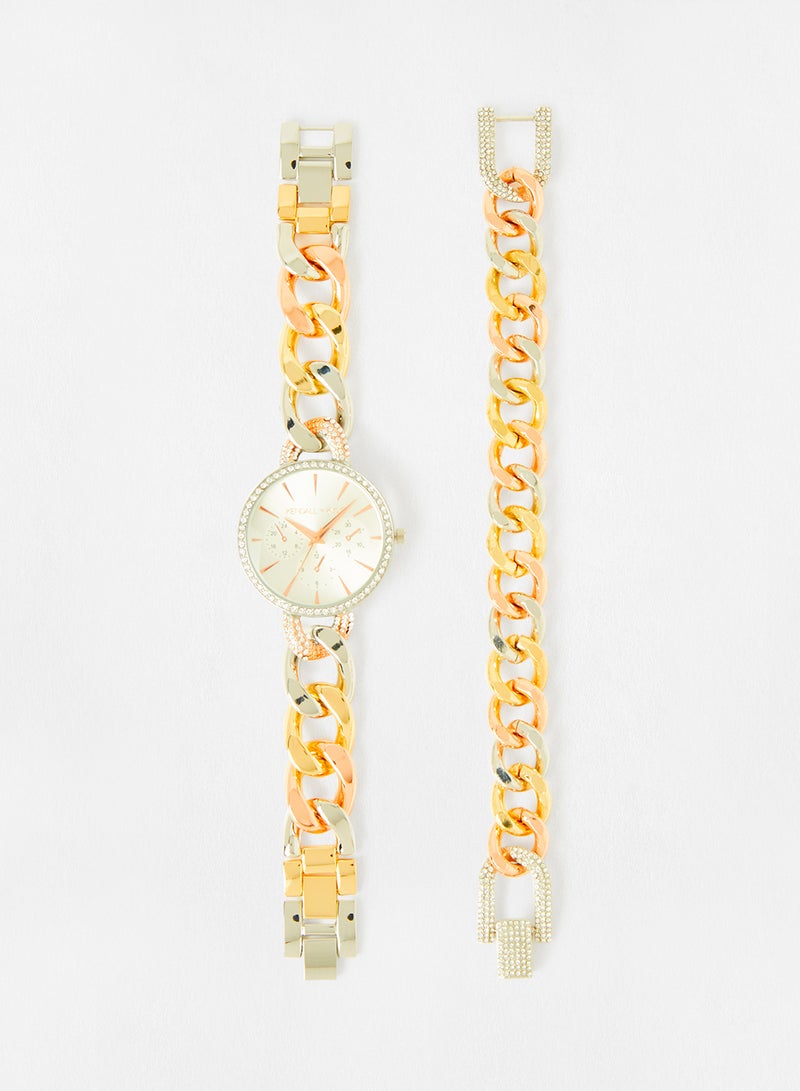KENDALL + KYLIE - Women's Alloy Analog Watch Set A0370-B47 - Image 1