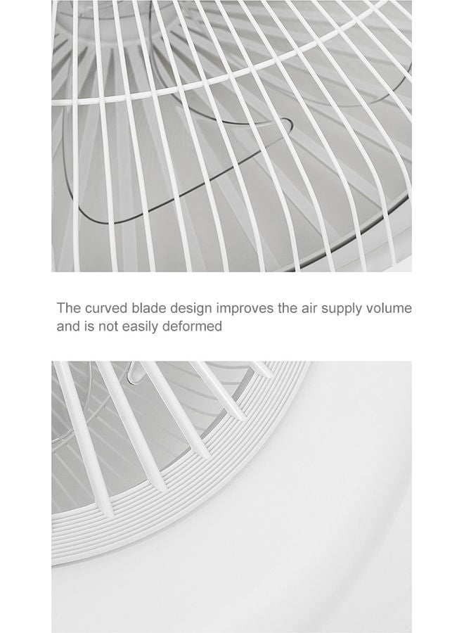 LIXADA - Ceiling Fan with Lighting LED Light with Remote 36W White - Image 1