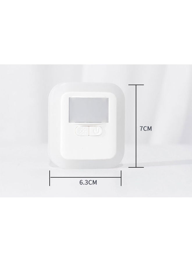 1-Piece LED Plug-in Motion Wall Night Lamp White  - Image 3