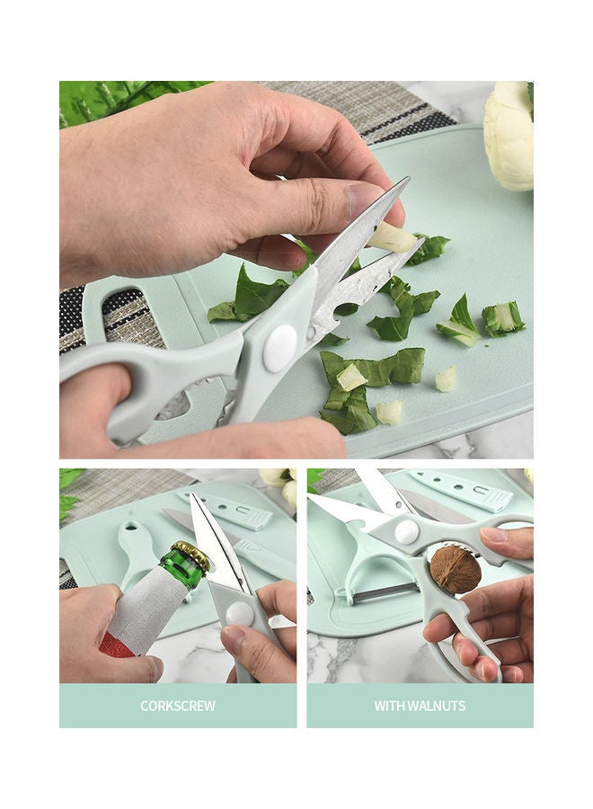 طقم سكاكين فاكهة مكون من 4 قطع أزرق - Image 5