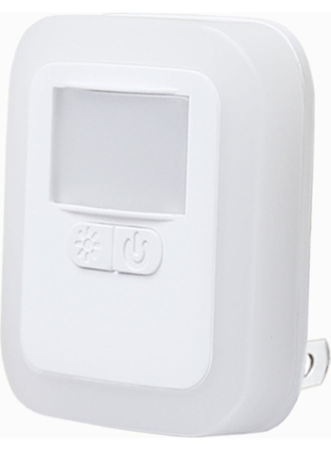 LED Sensor Light Plug-in Motion Wall Night Lamp White  - Image 1