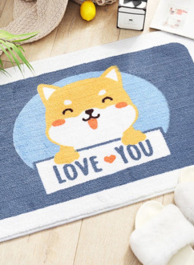 شيمي فوج Shiba Inu Area Rug Blue  - Image 2