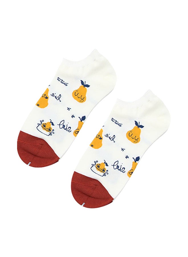 شيمي فوج Men’s Colour Blocked No Show Socks Multicolour  - Image 1