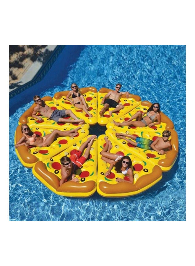 Inflatable Pizza Floating Bed Swimming 190X130cm 