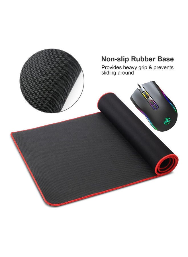 Draxon - RGB Mouse with X-Large Mouse Pad, Anti slip, Gaming Mouse 3200DPI 7 Button 7 Colors LED Optical -wired - Image 1