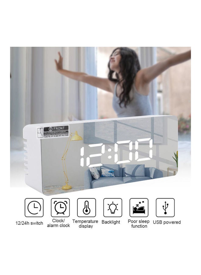 Multi-function LED Display Alarm Clock Multicolour - Image 2