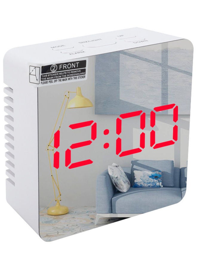 ساعة منبه متعددة الوظائف بشاشة LED متعدد الألوان - Image 1