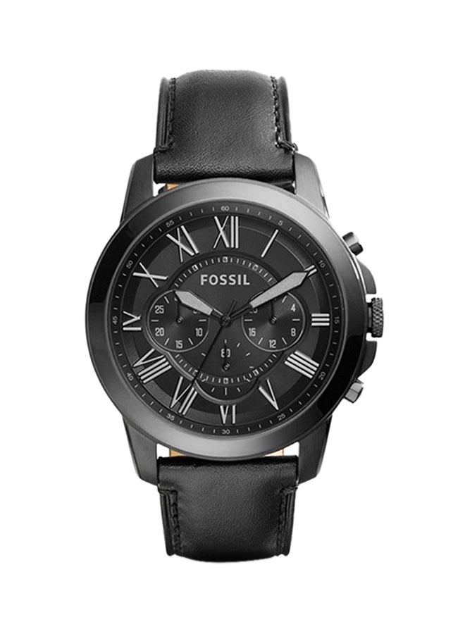 FOSSIL Men's Renewed - Grant Chronograph Watch FS5132  - Image 1