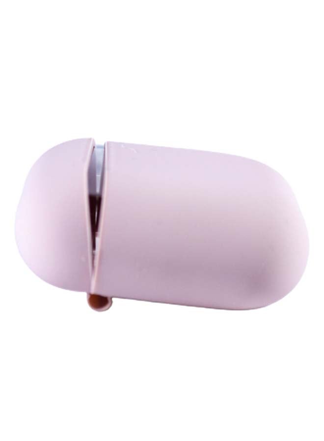 KeepHone Protective Case Cover With Carabiner For Earbuds Light Pink/Silver - Image 4