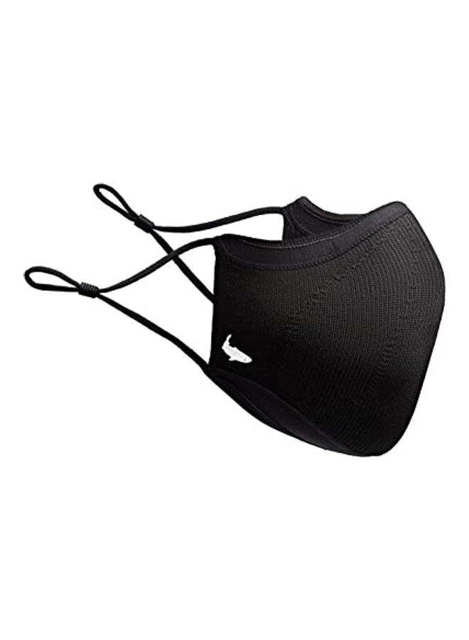 Comfortable Premium Face Mask With Technology Anti-Odor Medium Black 13cm - Image 1