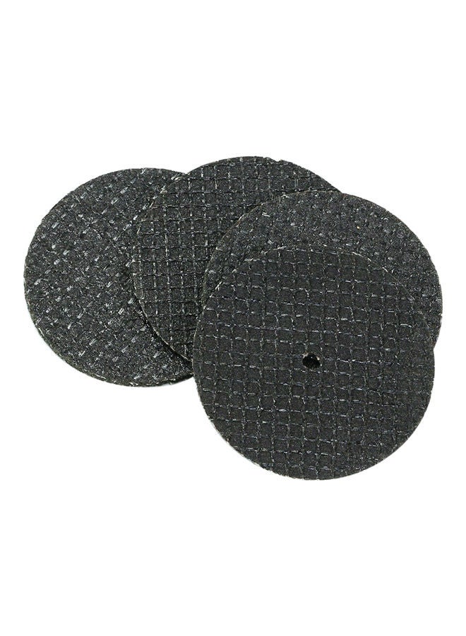 100-Piece Fiberglass Cut-off Wheel Saw Blades Black - Image 2
