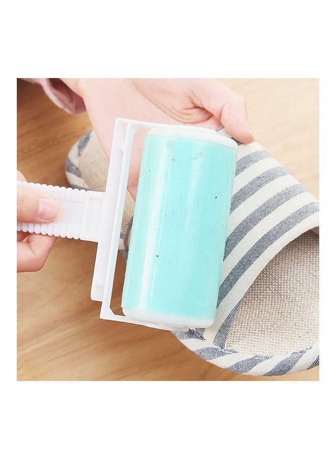 Reusable Washable Sticky Dust Lint Roller Brush Blue - Image 2