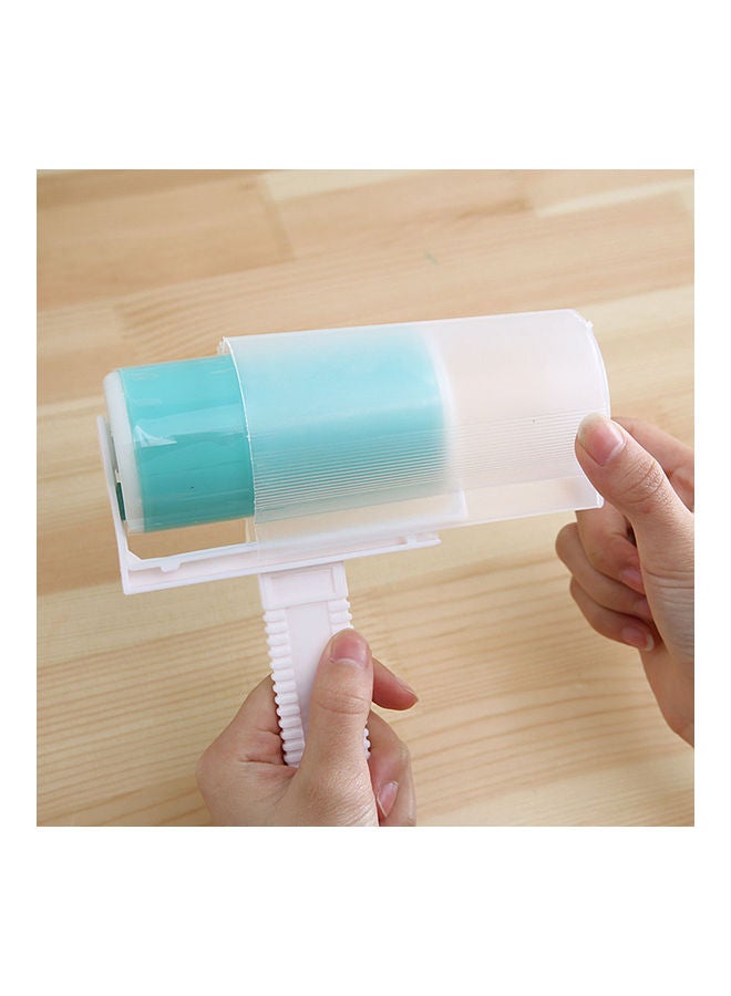 Reusable Washable Sticky Dust Lint Roller Brush Blue - Image 4