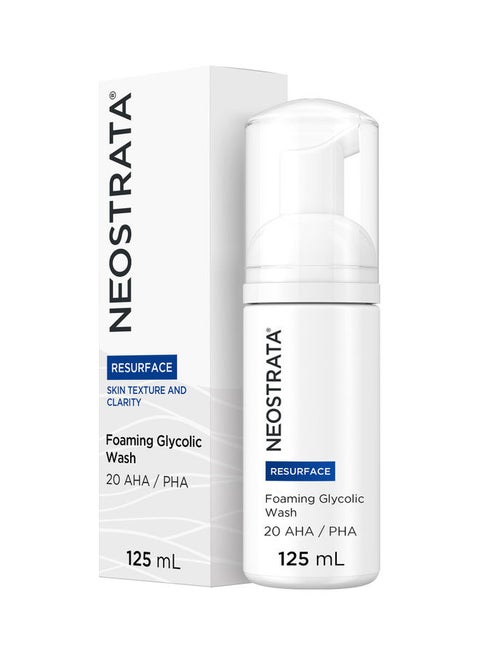 Resurface Foaming Glycolic Wash Advanced AHA Renewal 20 AHA/PHA 125ml