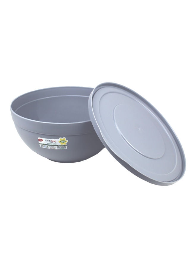 هوبي لايف وعاء رملي مع غطاء رمادي كول 4لترات - Image 3