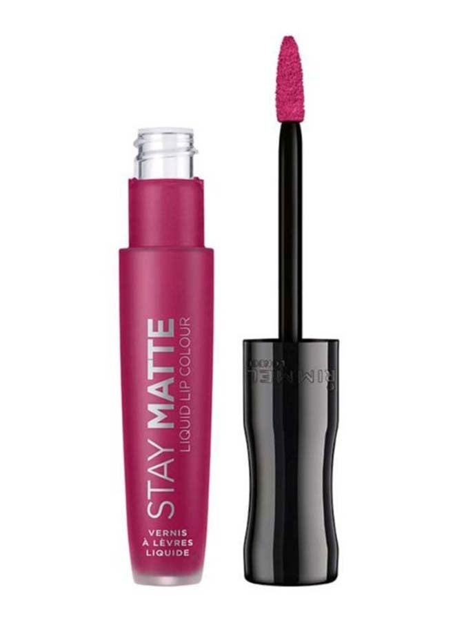 RIMMEL LONDON - Stay Matte Liquid Lip Colour – 820 –Heartbeat - Image 1
