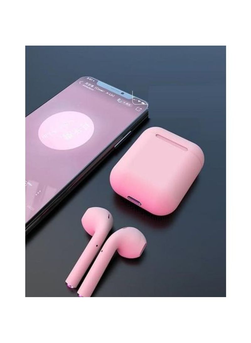 Generic - Inpods 12 TWS Touch Wireless Bluetooth Earphones pink - Image 1