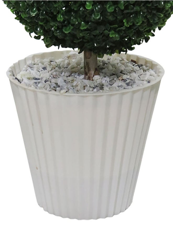 ازدهار شجرة صناعية أخضر/ أبيض - Image 3