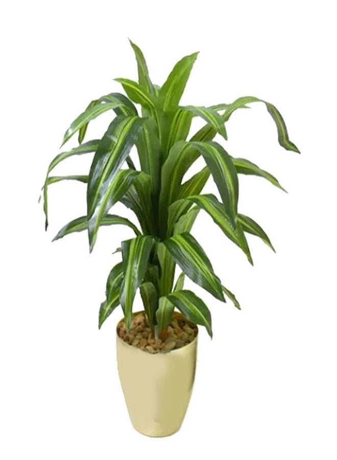 ازدهار شجرة صناعية أخضر/ذهبي