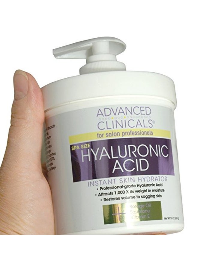 Advanced Clinicals Combo Of Hyaluronic Acid Cream And Hyaluronic Acid Serum Multicolour  - Image 3