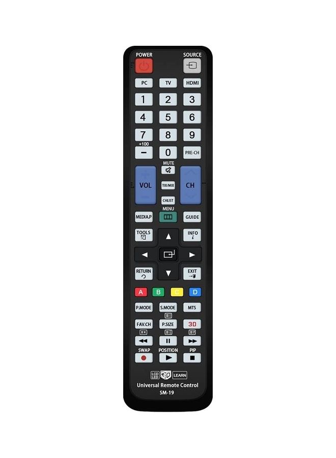 ICS Remote Control For Allmost All Samsung Television Sets Black - Image 1