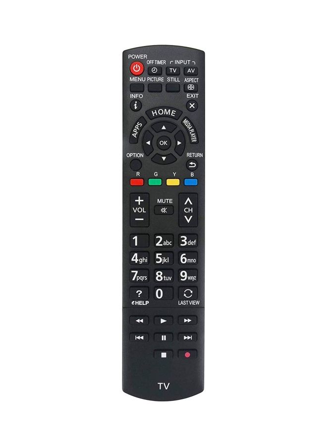 ICS Remote Control For Panasonic Viera LED TV Black - Image 1