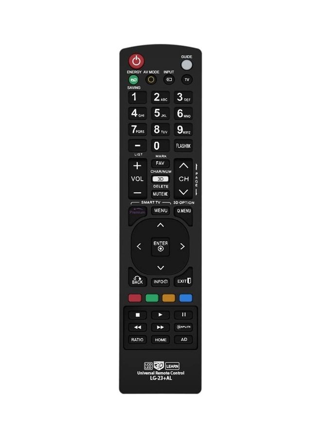 ICS Remote Control For LG Television Sets Black - Image 1