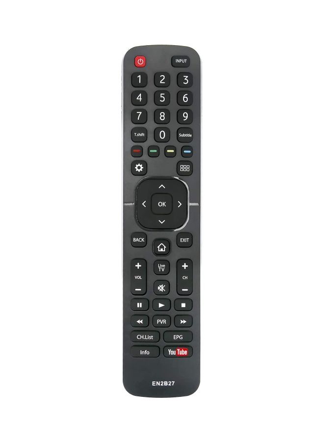 ICS Remote Control For Hisense Smart, LCD, LED Television Sets Black - Image 1