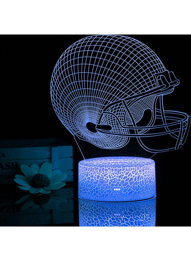 3D Helmet Night Light Clear - Image 5
