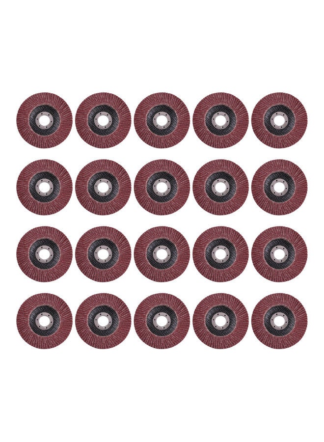 20-Piece Grinder Wheel Brown  - Image 1