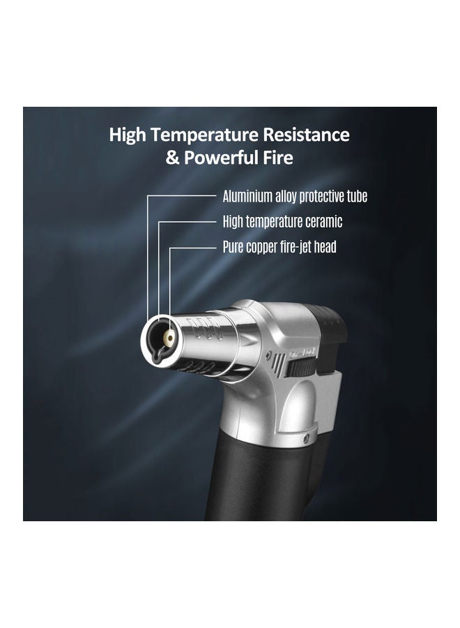 Butane Torch Silver/Black - Image 2
