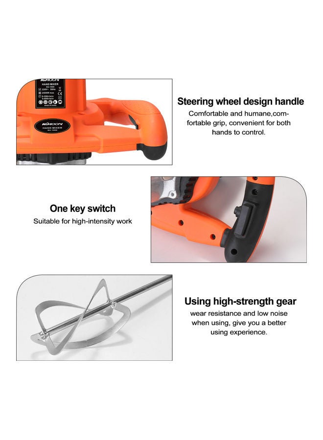 KKmoon Handheld Electric Mixer Multicolour - Image 2