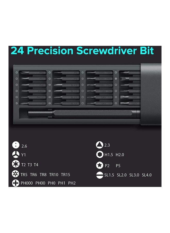 Xiaomi Precision Screwdriver Kit Grey 201.8x7.42x2.52mm  - Image 3