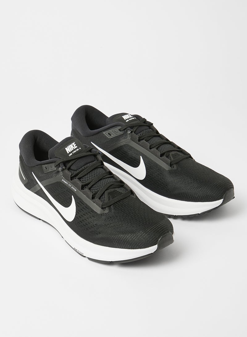 Nike - Air Zoom Structure 24 Running Shoes Black - Image 1